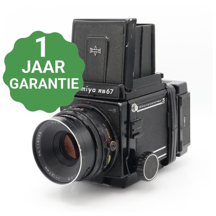 10% korting | Mamiya RB67 Pro S + Mamiya Sekor C 127mm F/3.8, Audio, Tv en Foto, Foto | Lenzen en Objectieven, Zo goed als nieuw