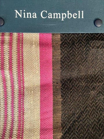 NINA CAMPBELL - Nieuwe set van twee - Kussen