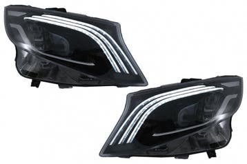 Volledig LED Koplampen voor Mercedes Benz V-Klasse W447 / Vi, Auto diversen, Ophalen of Verzenden