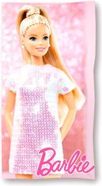 Barbie Strandlaken 70 x 140 cm, Ophalen of Verzenden
