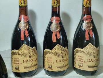 1967 Pico della Mirandola - Barolo - 5 Flessen (0.72L), Verzamelen, Nieuw