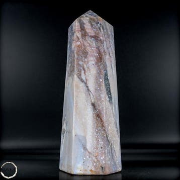 Ocean Agaat Obelisk – fascinerend uniek exemplaar met