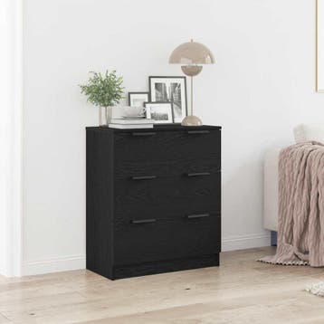 Dressoir Zwart -41% Retour deal: pak dit koopje nu!, Huis en Inrichting, Kasten | Dressoirs, Verzenden, 50 tot 100 cm, Zo goed als nieuw