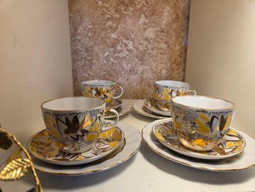 Lomonosov Imperial Porcelain Factory - Koffieservies (12) -, Antiek en Kunst