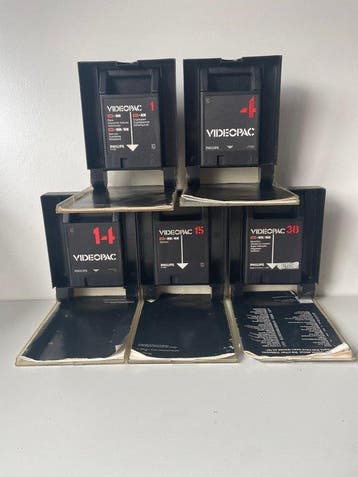 Philips - Videopac - lot of 5 - Videogame - In originele