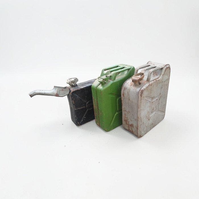 Jerrycan (3) - Acier, Antiek en Kunst, Antiek | Wandborden en Tegels