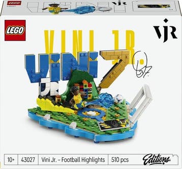 LEGO Editions - Vini Jr. – Voetbalhoogtepunten Voetbal Bo., Verzenden