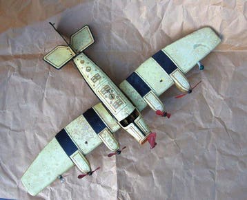 Günthermann - Blikken speelgoed - GRAND AVION GÜNTHERMANN, Antiek en Kunst