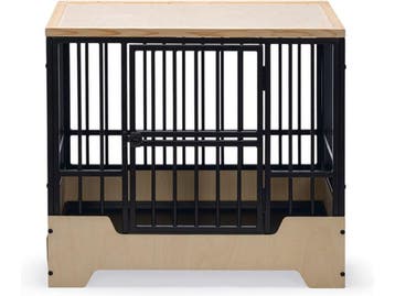 Designed by Lotte Quirine - Hondenbench - Verhoogde instap, Verzenden, Nieuw