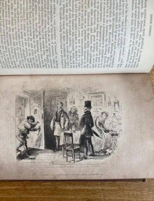 Charles Dickens - Charles Dickens - Little Dorrit - 1857, Antiek en Kunst, Antiek | Boeken en Manuscripten