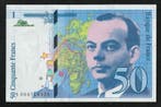 France Fay 72/01b 50 Francs Saint Exupery 1992 Alphabet S..., Verzenden, België