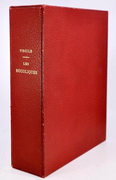 VIRGILE / Gaston BARRET - Les Bucoliques [Un des 15 ex. sur, Antiquités & Art, Antiquités | Livres & Manuscrits