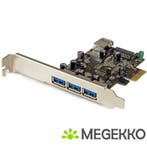 StarTech.com 4-poorts PCI Express USB 3.0 kaart, Computers en Software, Verzenden, Nieuw