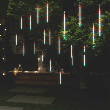 vidaXL Meteoorlichten 20 st 480 LEDs binnen/buiten 30 cm, Verzenden