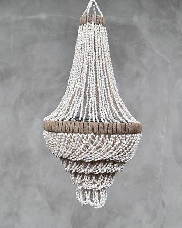 NO RESERVE PRICE - SL13 - Stunning Shell Chandelier /, Antiek en Kunst