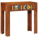 Acaciahout Wandtafel 80cm | Retour Deal 54% Korting NU!, Verzenden