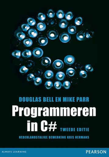 Programmeren in C, met MyLab NL 2 9789043032421 Douglas Bell, Boeken, Verzenden, Zo goed als nieuw, Douglas Bell