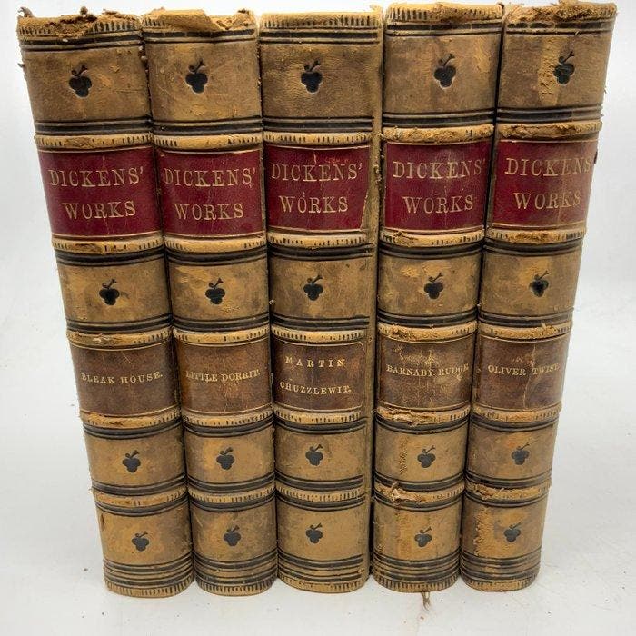 Charles Dickens - The Works of Charles Dickens - 1854-1858, Antiquités & Art, Antiquités | Livres & Manuscrits