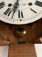 Schoolklok - Daub - Hout, Glas, Emaille - 1850-1900 - Franse