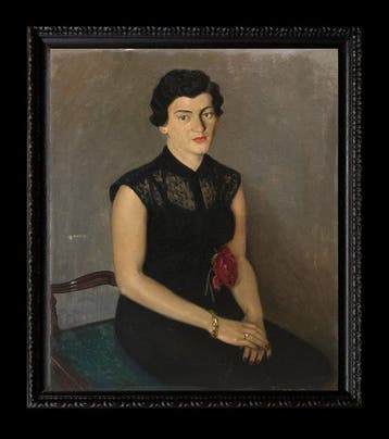 Spanish School (XX) - The Lady in Black