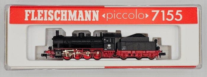 Fleischmann N - 7155 - Stoomlocomotief met tender (1) -, Hobby en Vrije tijd, Modeltreinen | N-Spoor