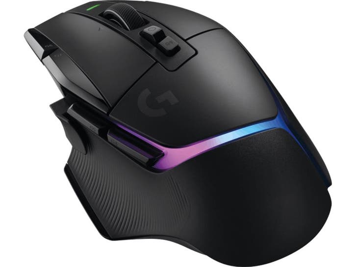 Logitech G502 X Plus - Gaming Muis - LIGHTFORCE schakelaars, Computers en Software, Muizen, Zo goed als nieuw, Verzenden