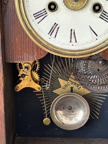 Horloge de table - Junghans - Cuivre - 1880-1920