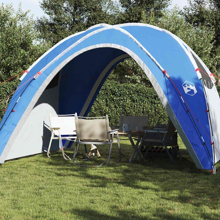 vidaXL Partytent waterdicht blauw, Caravans en Kamperen, Tenten, Nieuw, Verzenden