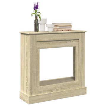 vidaXL Haardombouw 90x30x90 cm bewerkt hout sonoma, Verzenden