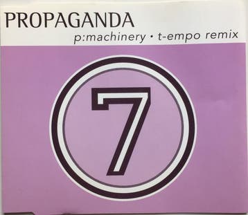 Propaganda - P:Machinery (T-Empo Remix), Verzenden, Gebruikt