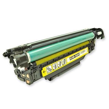 Second Hand HP - Huismerk Toner 504A (CE252A) toner geel, Ophalen of Verzenden, Zo goed als nieuw, Toner, Second Hand HP