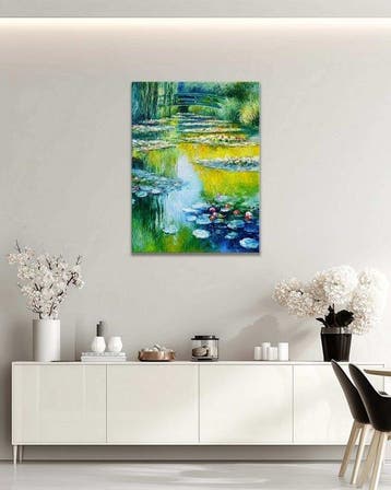 Stefano - Bridge Over Lily Pond
