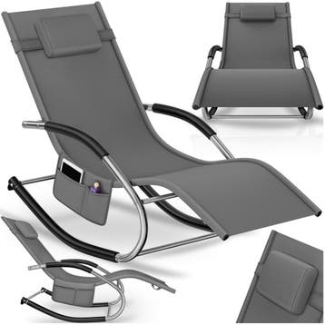 Ligstoel Taya, ergonomisch, schommelfunctie, Tuin en Terras, Tuinsets en Loungesets, Verzenden, Nieuw