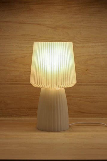 Achiel - Lampe - La lampe champignon - biopolymère