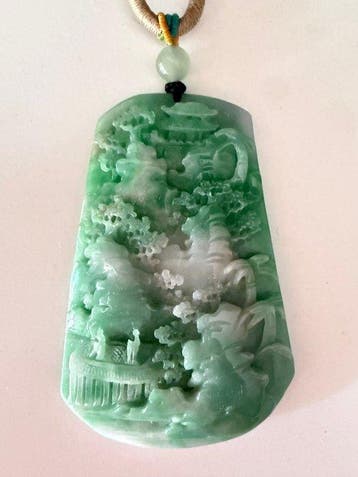 Jade - Natuurlijk Jade - Hanger