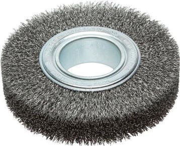 Brosse ronde 178 mm Fil dacier 50 mm Trou demplacement, Bricolage & Construction, Verzenden