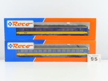 Roco H0 - 44764/44765 - Wagon de passagers pour trains, Nieuw