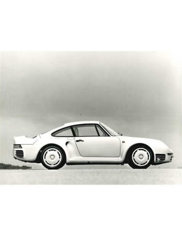 1986 PORSCHE 959 PERSFOTO, Nieuw