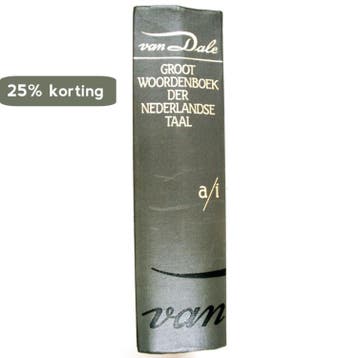 1 Van dale groot woordenboek nederlandse taal A/I, Verzenden, Johan Hendrik Van Dale
