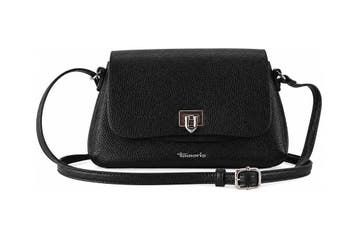 Tamaris Crossbodytas Zwart, Handtassen en Accessoires, Tassen | Damestassen, Verzenden, Zo goed als nieuw, Zwart
