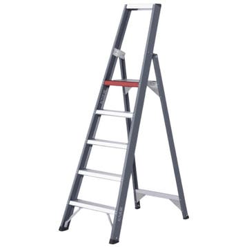 Altrex enkele trapladder Falco 5 treden, Ophalen of Verzenden, Nieuw, Trap, 2 tot 4 meter