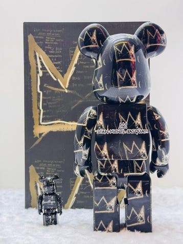Medicom toy - BE@RBRICK 100% & 400% Jean-Michel Basquiat #8