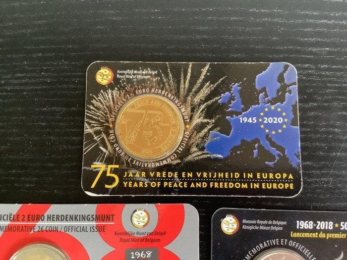 Europa. 2 Euro / 2,5 Euro 2011/2021 (17 coincards) (Zonder, Timbres & Monnaies, Monnaies | Europe | Monnaies non-euro