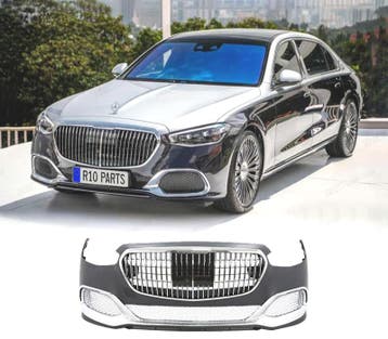 PARE-CHOCS AVANT MERCEDES CLASSE S W223 20-23 LOOK MAYBACH, Verzenden