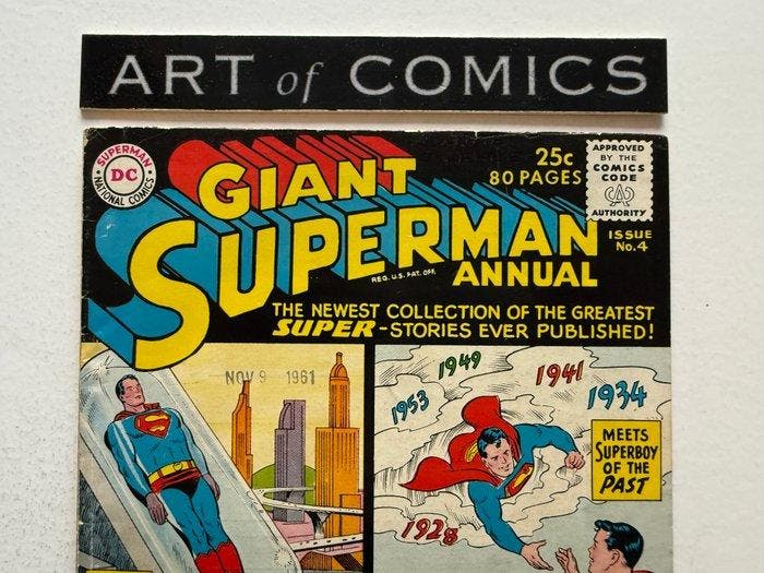 Giant Superman Annual #4 - 11th appearance legion - 1st, Boeken, Strips | Comics