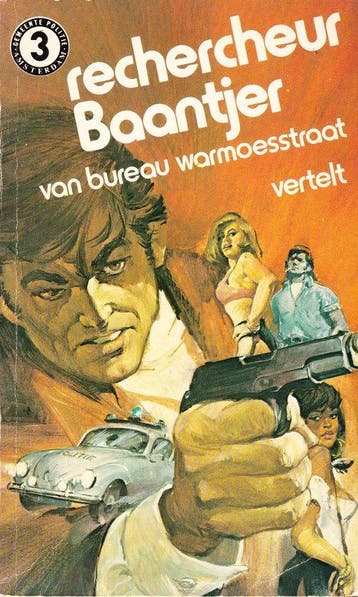 Rechercheur bureau warmoesstraat ve - Baantjer, Verzenden, Nieuw