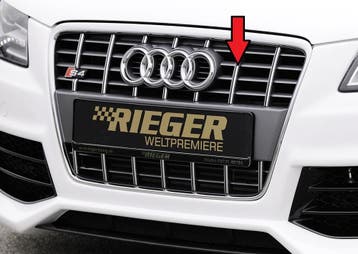 Grill geschikt voor Audi S4 (B8), platiniumgrau | A4 (B8/B81, Verzenden, Nieuw, Audi