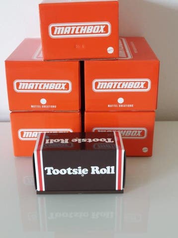 Matchbox, Mattel, Hot Wheels 1:64 - Model sportwagen -, Nieuw
