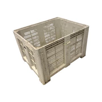 Kunststof palletbox type 1 beschadigd 1200 x 1000 x 785 mm, Gebruikt, 100 cm of meer, 60 cm of meer, 50 cm of meer