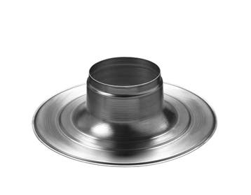 Plakplaat aluminium 130 t.b.v. pijpdakventilatoren Orcon, Verzenden, Nieuw